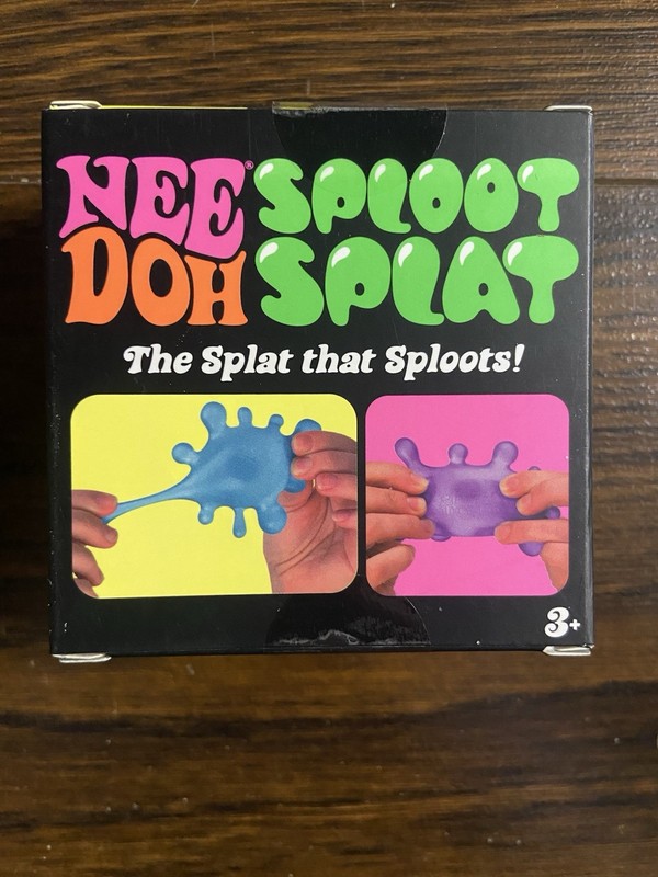 New NeeDoh SPLOOT SPLAT Splatter Fidget, Nee-doh Sploot Splat Squishy PINK gallery
