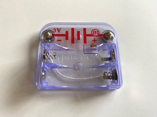 SNAP CIRCUITS Elenco 3.0v Battery Holder, Part # 6SCB1.