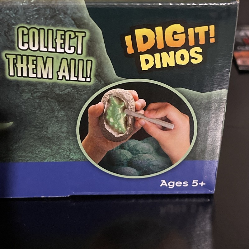 Dino Egg Excavation W/ Chisel Dig It Dinos 8 Collectible Dinos 5$ Each gallery