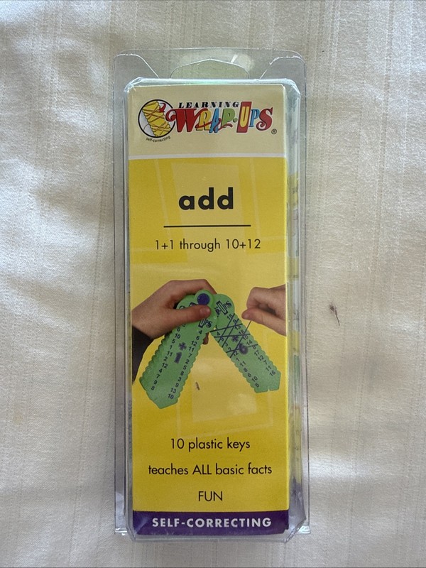 Learning Wrap-Ups Addition Keys Adding green – New