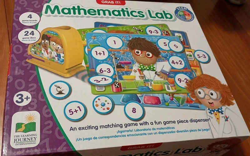 The Learning Journey Mathmatics Lab Stem Product Kit 3+ Complete