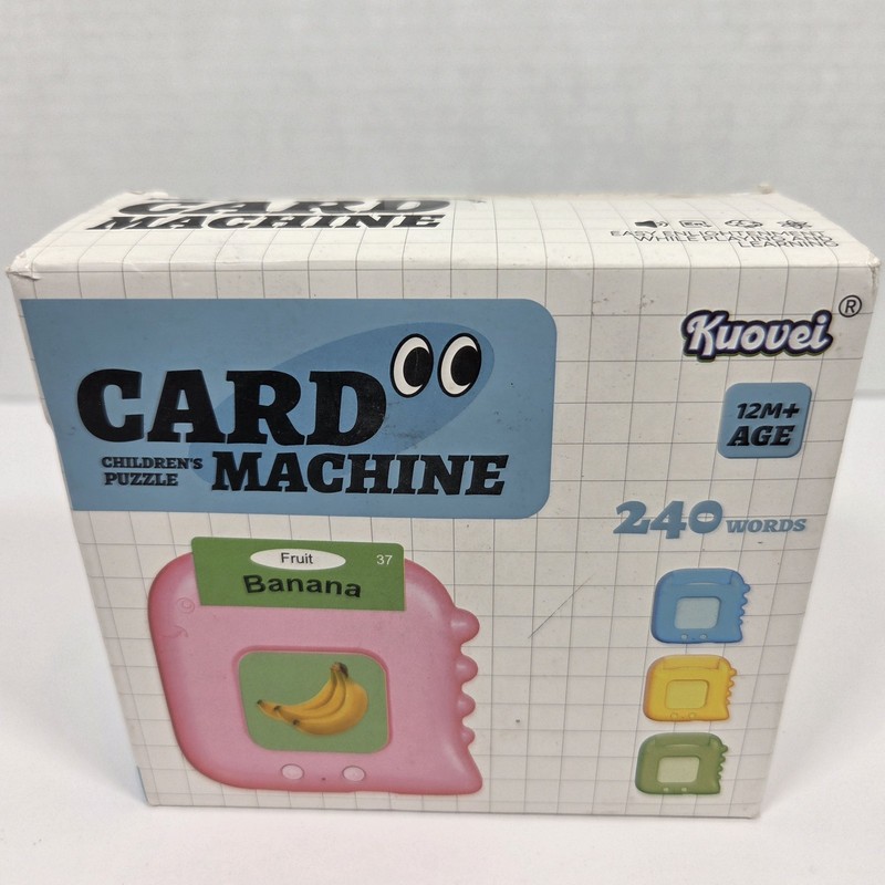 Kuovei Talking Flash Cards For Kids, Toddler With 240 Sight Words Puzzle Toy