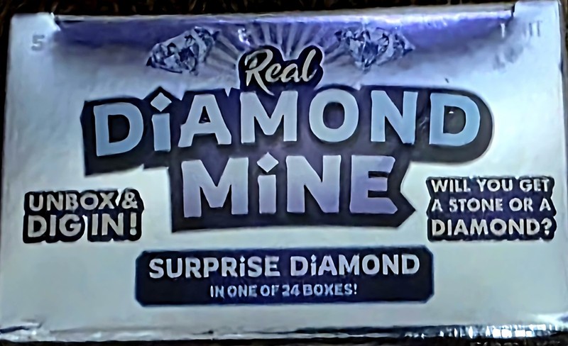 2 Real Diamond Mine Gemstone Dig Tool Kits Surprise Reveal Collect DIAMOND GEM+
