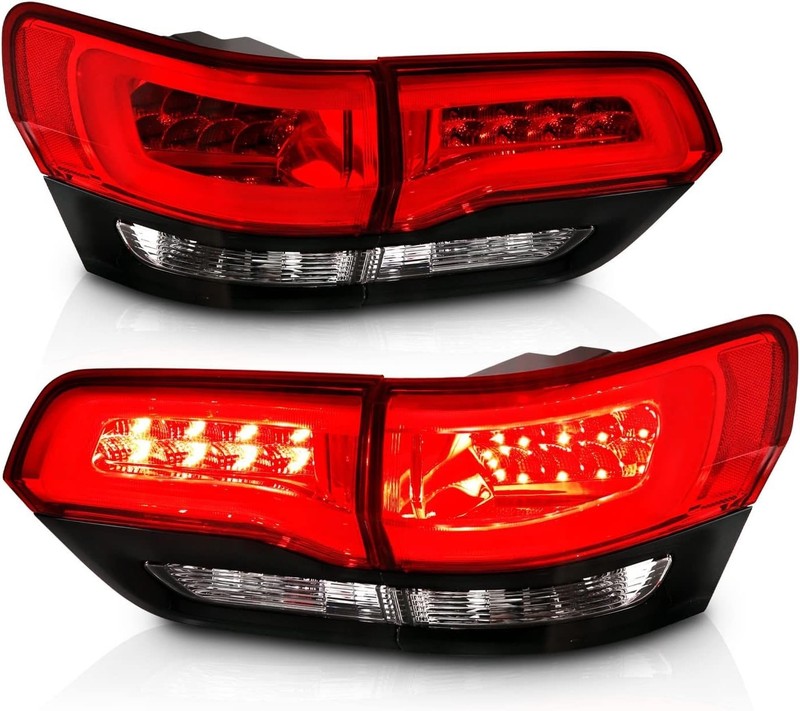 LED Brake Turn Signal Tail lights Set For 2014-2017 Jeep Grand Cherokee (4 pcs) gallery