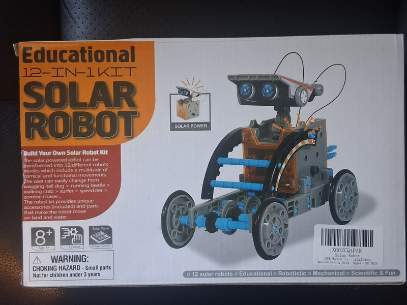 Solar Robot Kit DIY Toys Kids Ages 8+ STEM Educational 12-in-1 Kit – lucky doug