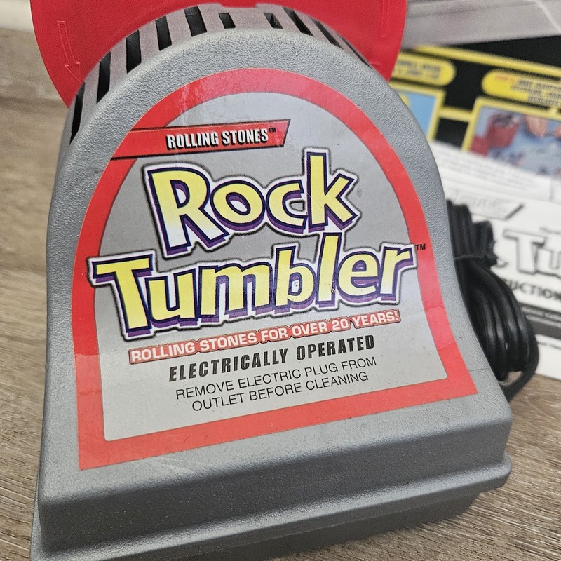 Vintage Rolling Stones Rock Polishing Tumbler Tested & Works (Read) gallery
