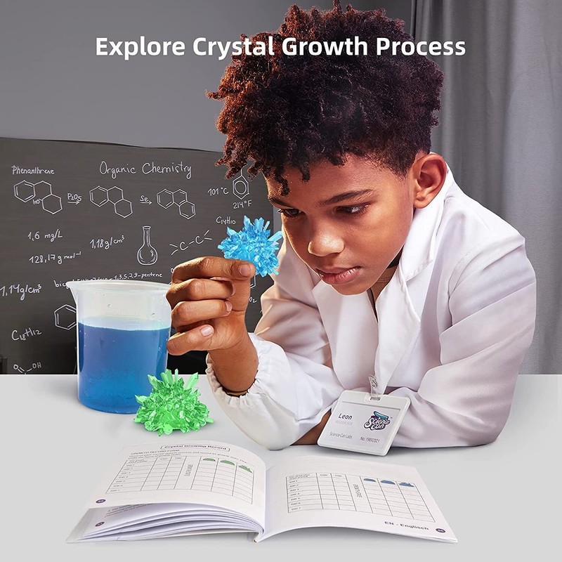 Science Can Crystal Dinosaur Growing Kit Stegosaur Great STEM Activities 8-12 yr gallery