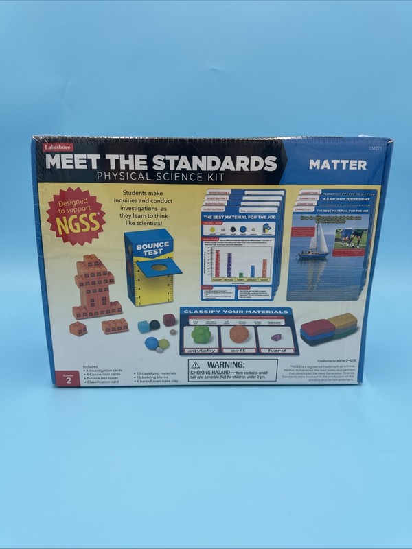 Lakeshore-Matter-Meet The Standards Physical Science Kit 2nd Grade New!! LM271 gallery