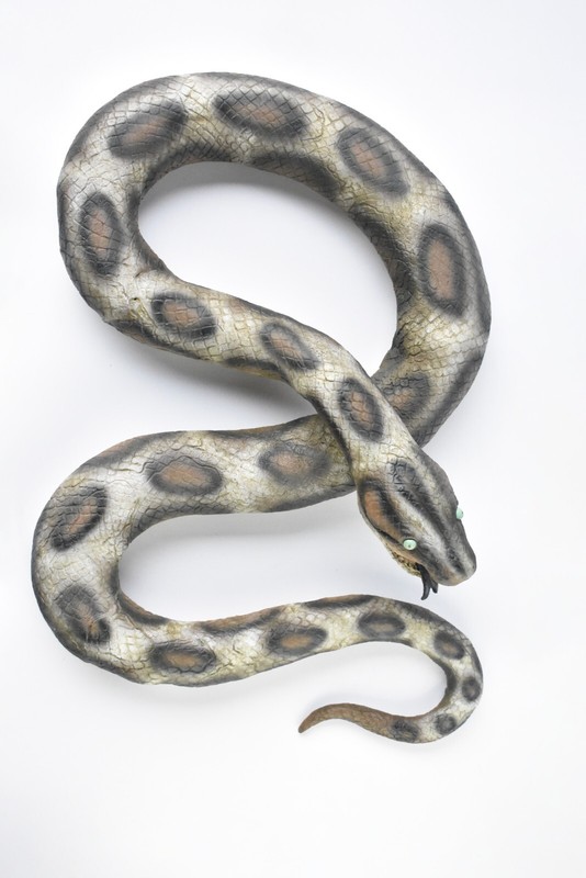 Realistic Giant Anaconda Snake foam-filled latex rubber snake 87" F3405BB65 gallery