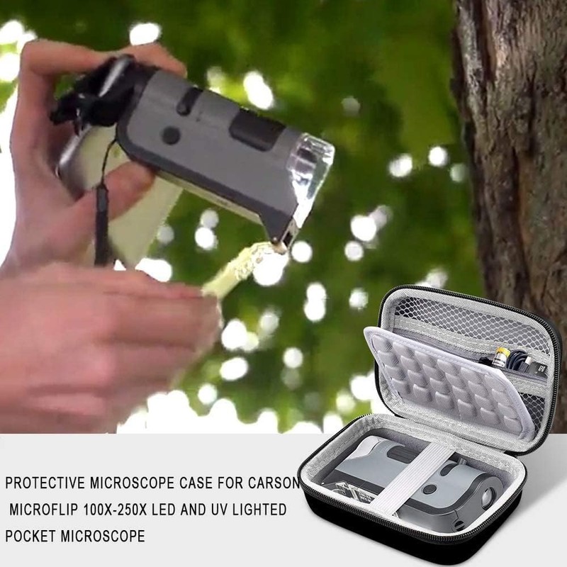 Microscope Case Compatible with Carson MicroFlip 100x-250x/ for Carson MicroB... gallery