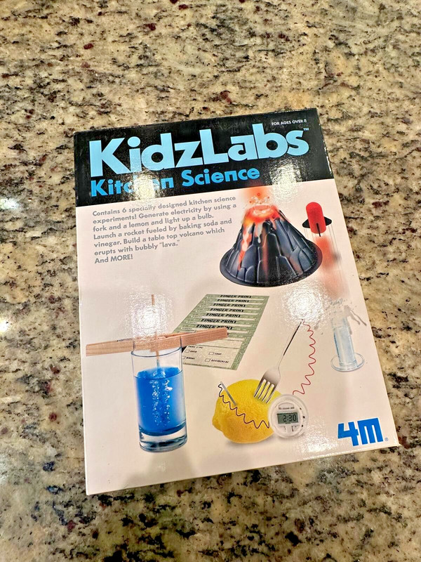 KidzLabs 3 Pack - Tin Car Cable Car/Doodling Robot/ Kitchen Science Kit Ages 8+ gallery