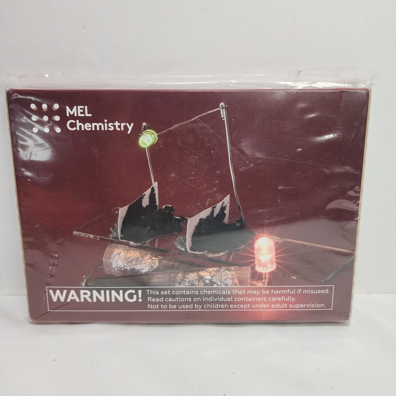 MEL Chemistry: ZINC-CARBON BATTERY Science Kit, Liquid Wires - Sealed NEW