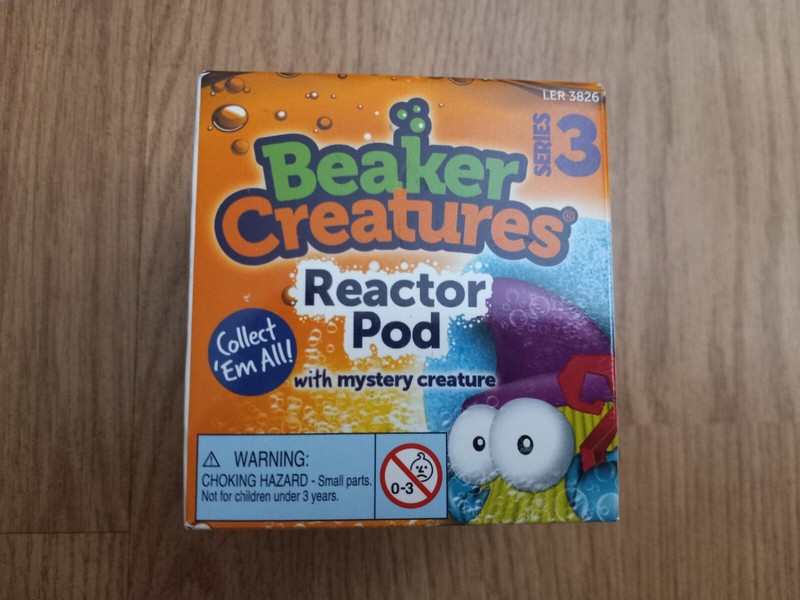 BEAKER CREATURES Reactor Pod series 3 /Mystery Creature