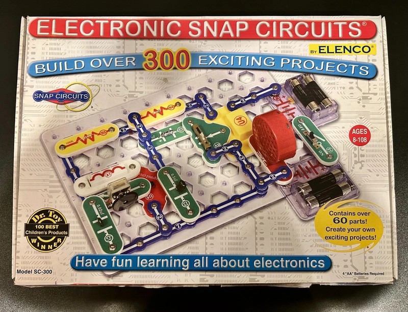 Electronic Snap Circuits – Over 300 Exciting Projects (Model: SC-300)