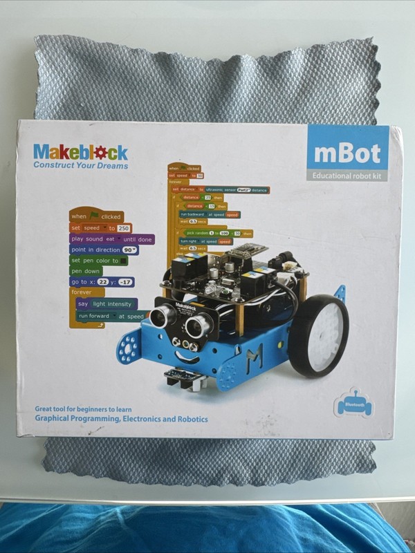 Makeblock mBot Robot Kit for Young Innovators – Ages 8+ STEM Education Bluetooth