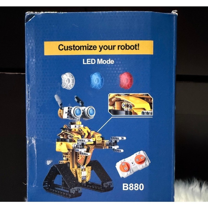 Sillbird Stem Building Robot Kit B880 Wallrobot Robotics Set Montessori Learning gallery