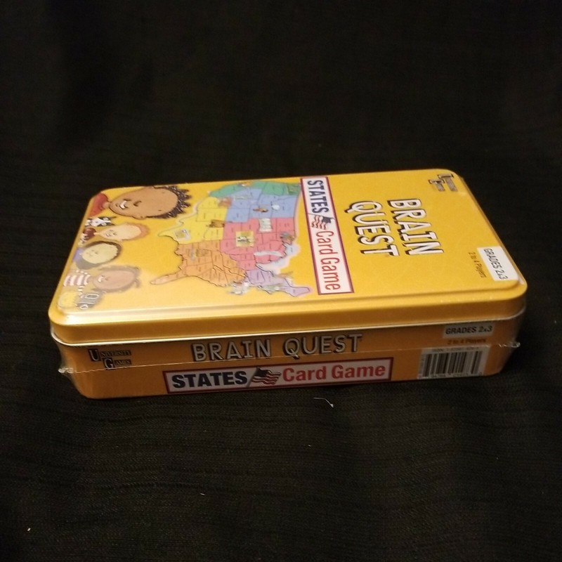 NEW University Games “Brain Quest” States Trivia Card Game learning educational gallery