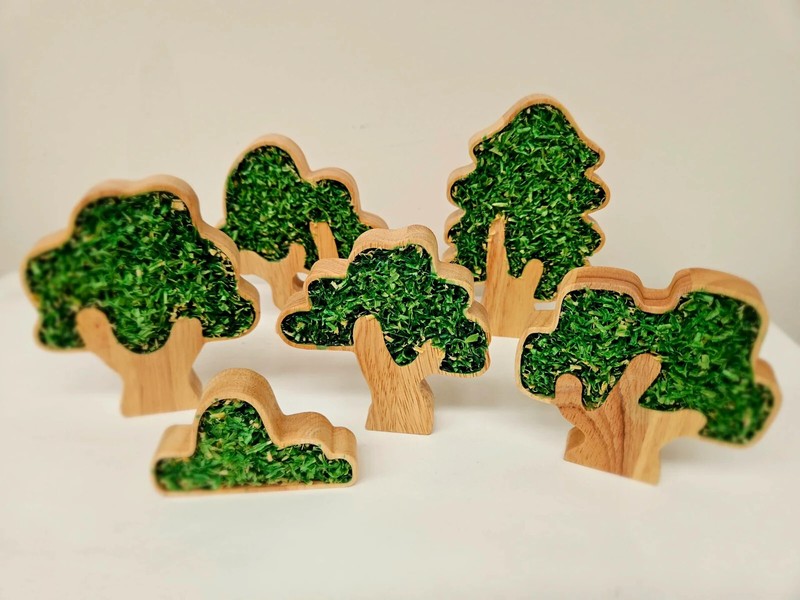 QToys USA Eco tree play set