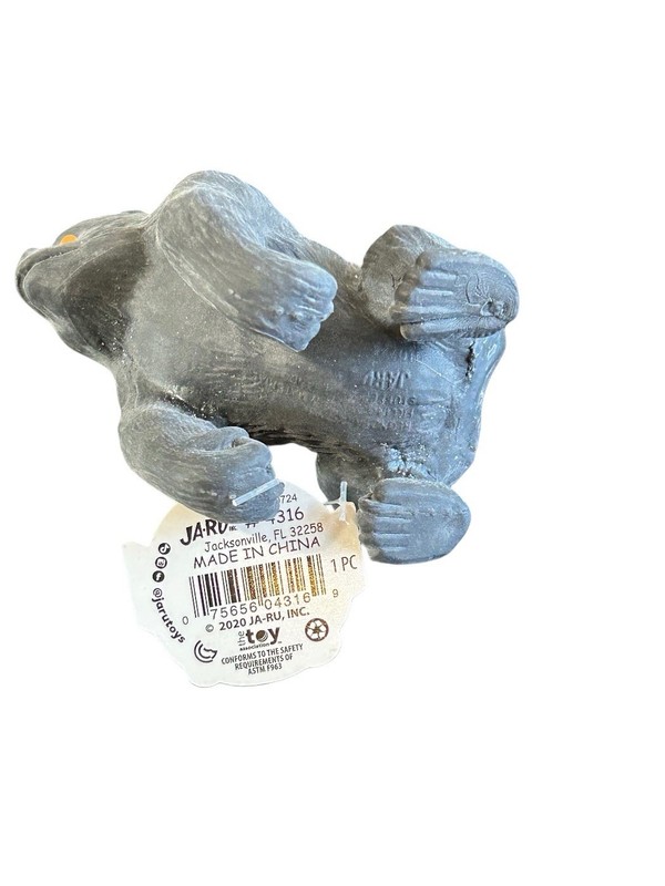 Jaru Gorilla Imperial Ja-Ru Life Like Stretchable Black Figure Jungle Animal New gallery