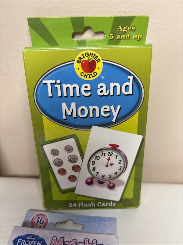 Flash Card Bundle - Time, Money, Sequencing Disney Frozen Colors & Shapes gallery