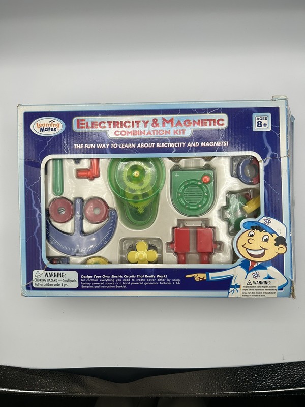 Electricity and Magnetic Combination Kit for Kids, STEM Educational Toy ~ 8+. G1