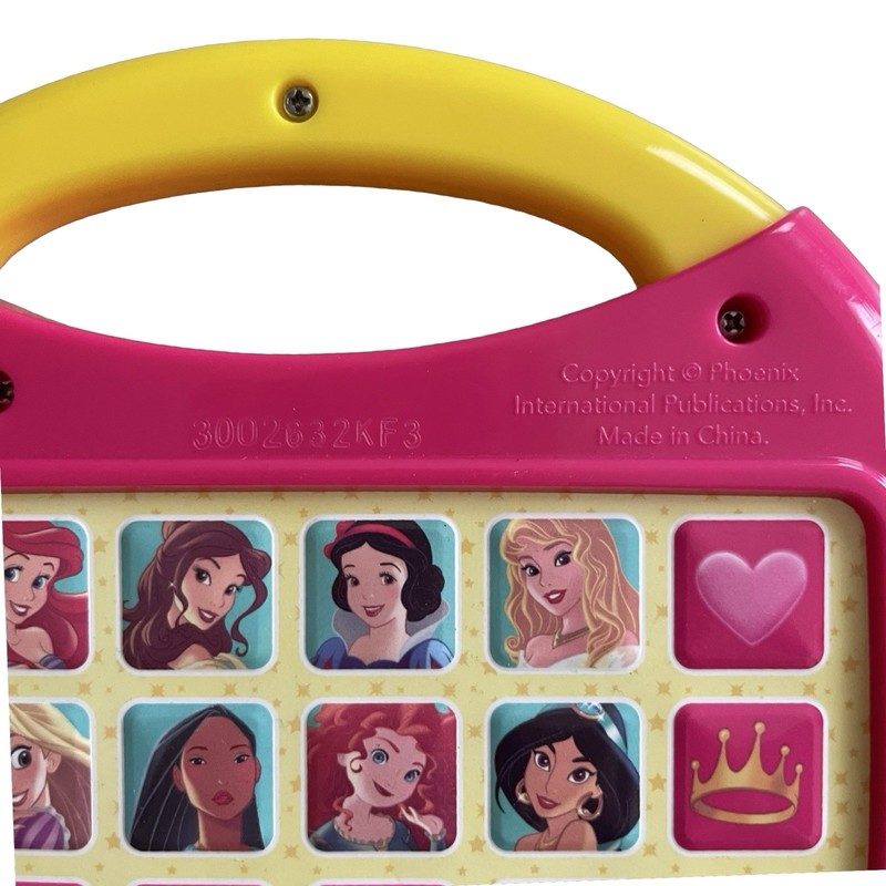 My First Smart Pad Disney Princess Interactive Learning Toy Tested & Works! gallery