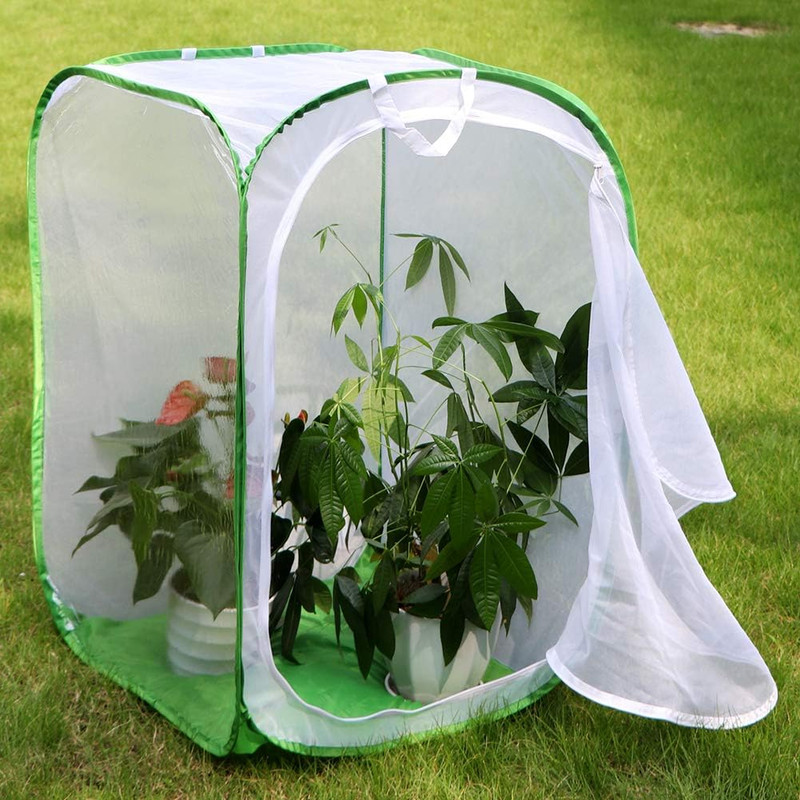 36" Large Monarch Butterfly Habitat, Giant Collapsible Insect Mesh Cage Terrariu gallery