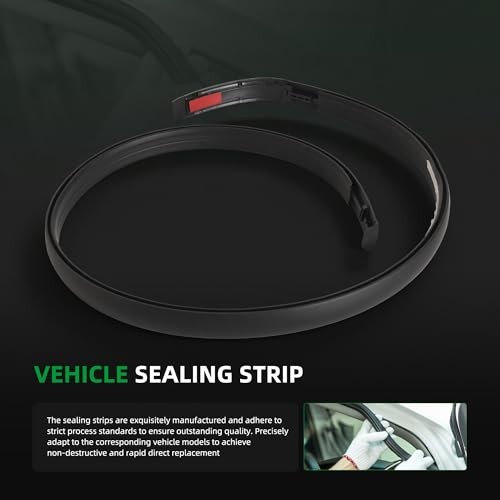 2Pcs Left and Right Side Roof Molding Drip Weatherstrips Fit for Toyota Tacoma gallery