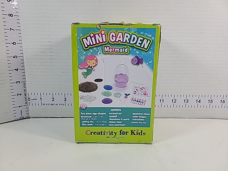 Mini Garden Mermaid Terrarium Creativity for Kids NEW gallery
