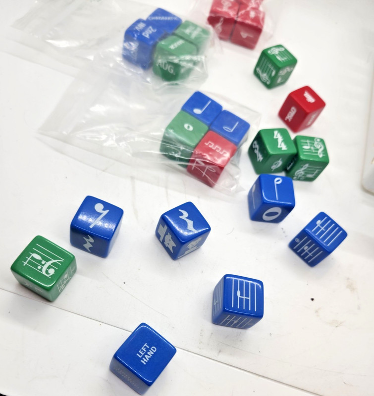 Lot of 24+ Music Theory Teaching Dice Piano Lesson Games Dynamics Rhythm Notes gallery