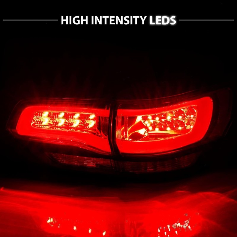 LED Brake Turn Signal Tail lights Set For 2014-2017 Jeep Grand Cherokee (4 pcs) gallery