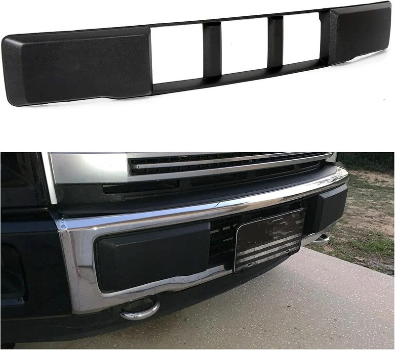 ECOTRIC Lower Grille Compatible With 2015-2017 Ford F-150 F150 Front Bumper Lowe