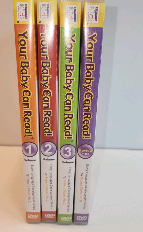 Your Baby Can Read Early Reading System Volumes 1,2 & 3 Plus Review Video