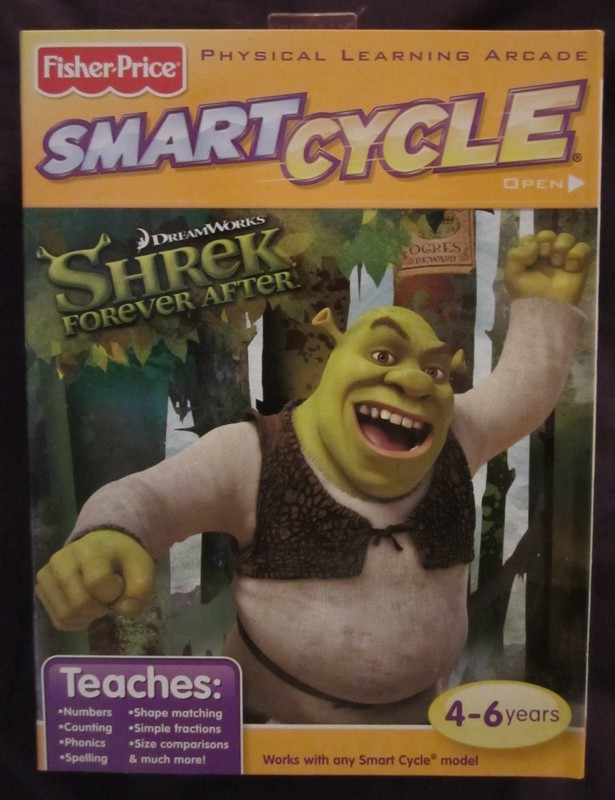 Brand NEW Factory Sealed Shrek Forever After Smart Cycle Game Cartridge