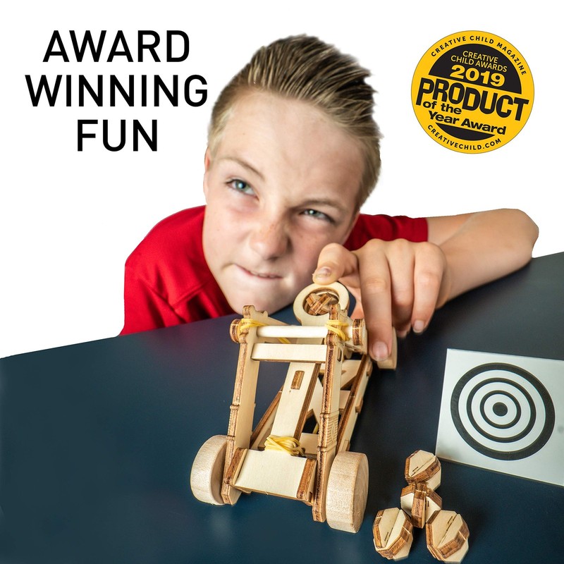 NATIONAL GEOGRAPHIC da Vinci's DIY Inventions Kit - Build Three Wooden Desktop M gallery