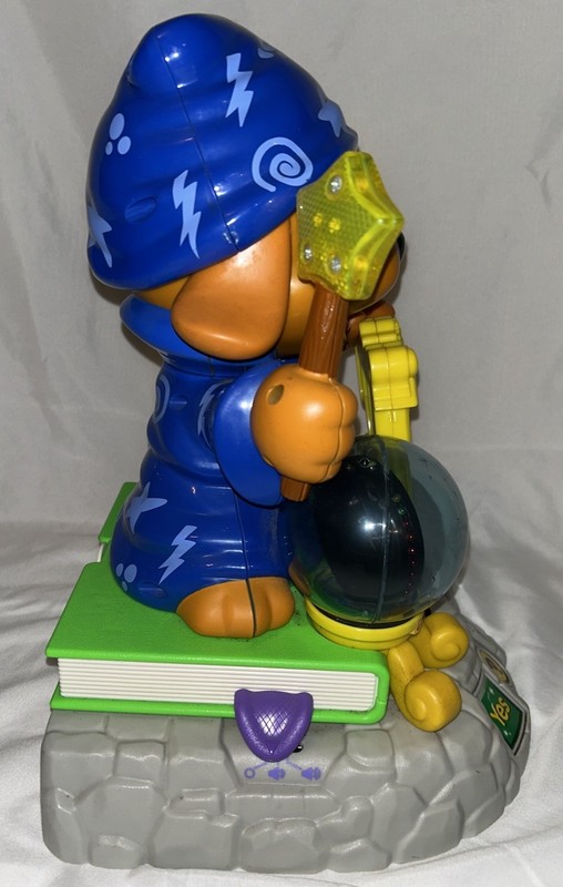 Quizard, The Learning Wizard Fisher-Price Includes 9 Cards Lights Sounds - WORKS gallery