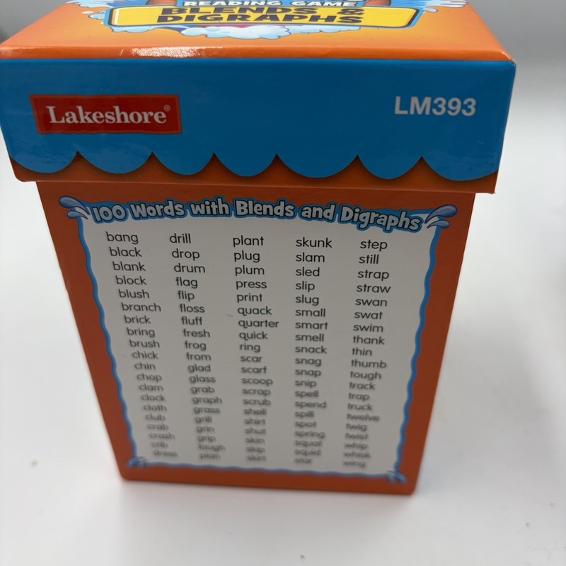 Lakeshore Splash Reading Readiness Game Blends & Diagraphs Home School 1-2 gallery