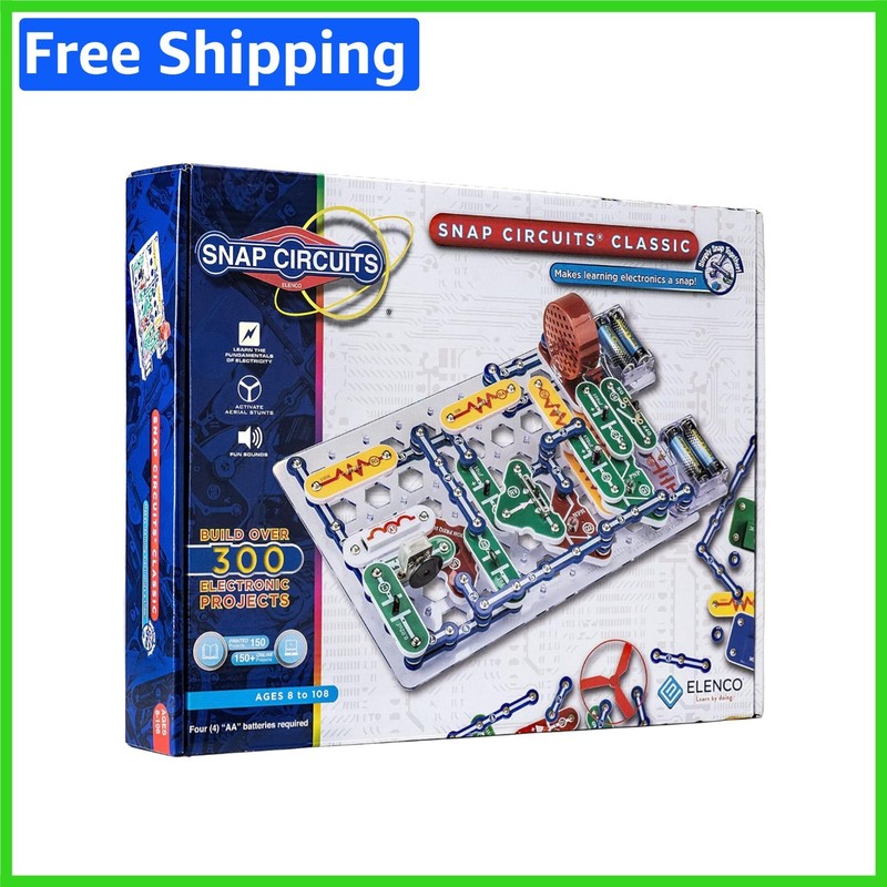 Classic SC-300 Electronics Exploration Kit | 300+ Projects & Color Manual