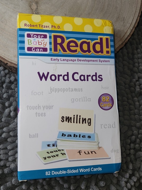 Your Baby Can Read! Word Cards 82 Double Sided Word Cards