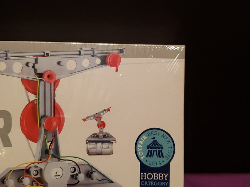 Tin Can Cable Car Science Project Hobby Fun Mechanics Kit Robotics 8+ Gift Idea gallery