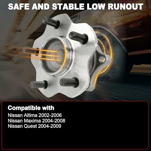 Pair 513257 Front Wheel Bearing Hub Assembly Compatible with Toyota RAV4 gallery