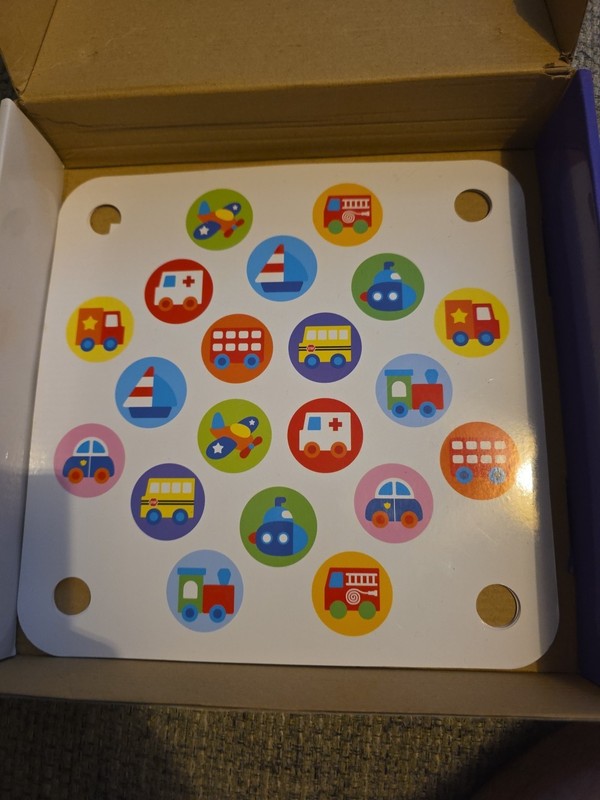 Fat Brain Toys- Ladybug’s Garden Memory Game - Wooden gallery