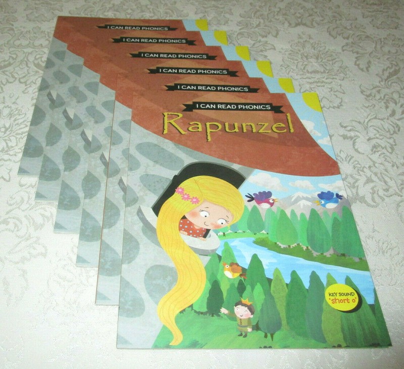 I Can Read Phonics Rapunzel Key Sound *short o* NEW Set of 6 with Activities