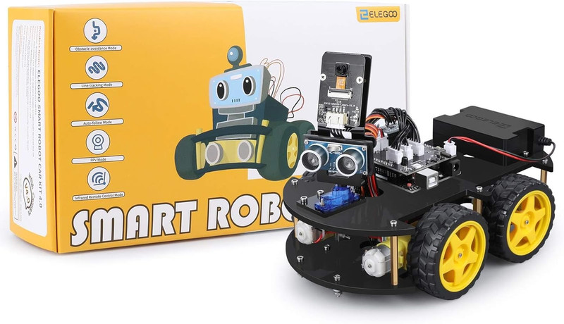 UNO R3 Smart Robot Car Kit V4 for Arduino Robotics for Kids Ages 8-12 12-16 STEM gallery