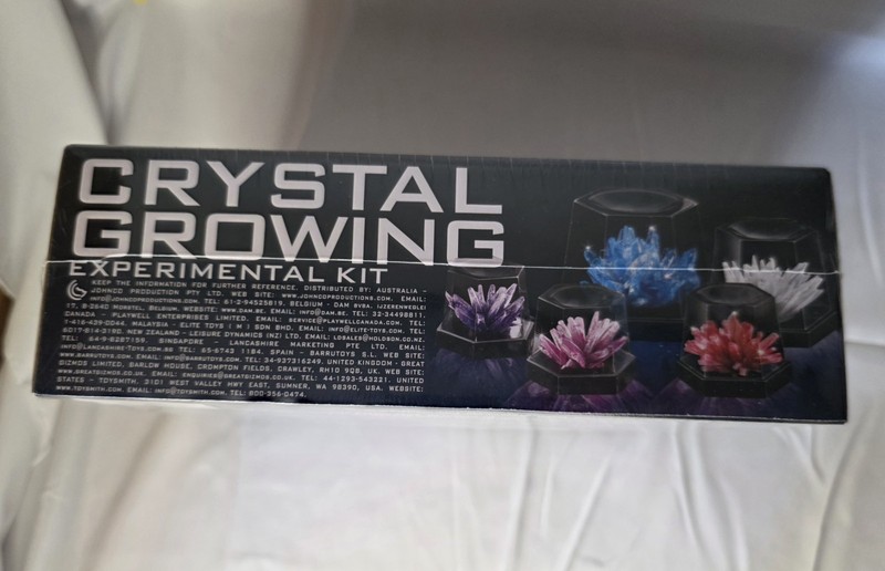 4M 7 Crystal Growing Experimental Kit STEM w/ Display Cases & App NEW gallery