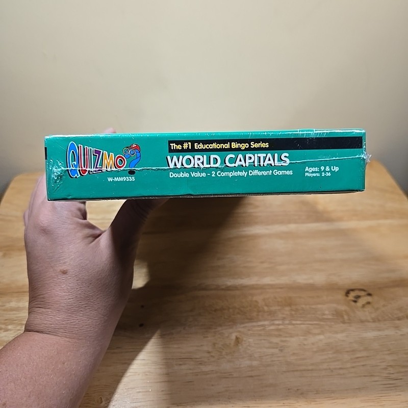 Quizmo World Capitals Educational Bingo Series New Unopened gallery
