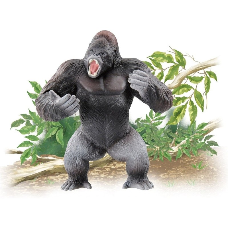 TAKARA TOMY Ania AS-36 Gorilla and Pineapple Wild Ver. Mini Animal Figure Toy gallery