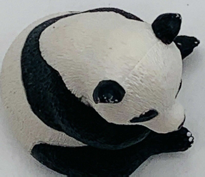 Yowie Premier Series Giant Panda Bear Animal Toy Figure 1 1/2" Tall Figurine gallery