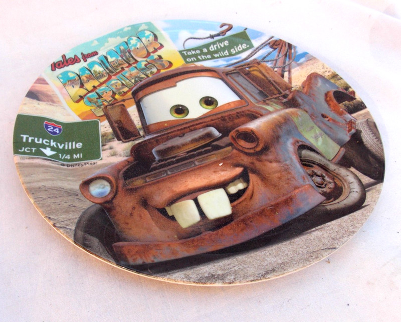RARE 2014 Disney Cars Trio/ PRE-SCHOOLERS V-Tech Laptop & Plastic Dinner Plates gallery