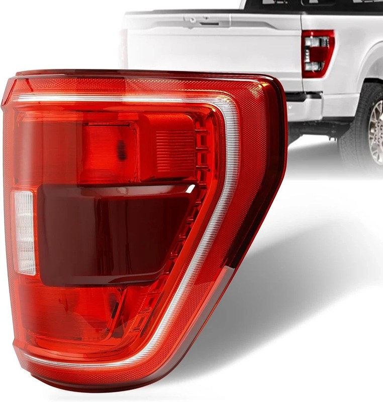 Tail Light with Blind Spot Compatible with 2021 2022 2023 Ford F150 XLT Rear …